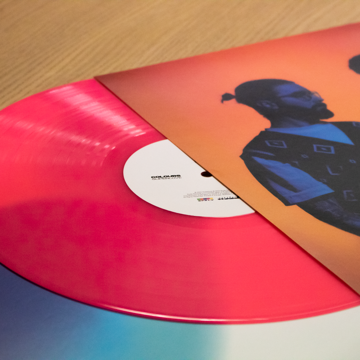 Colours Pink LP (1 Year Anniversary Edition)