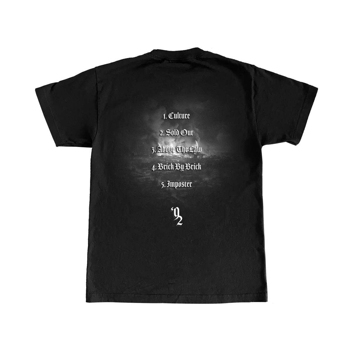 '92 San Andreas Black T-Shirt