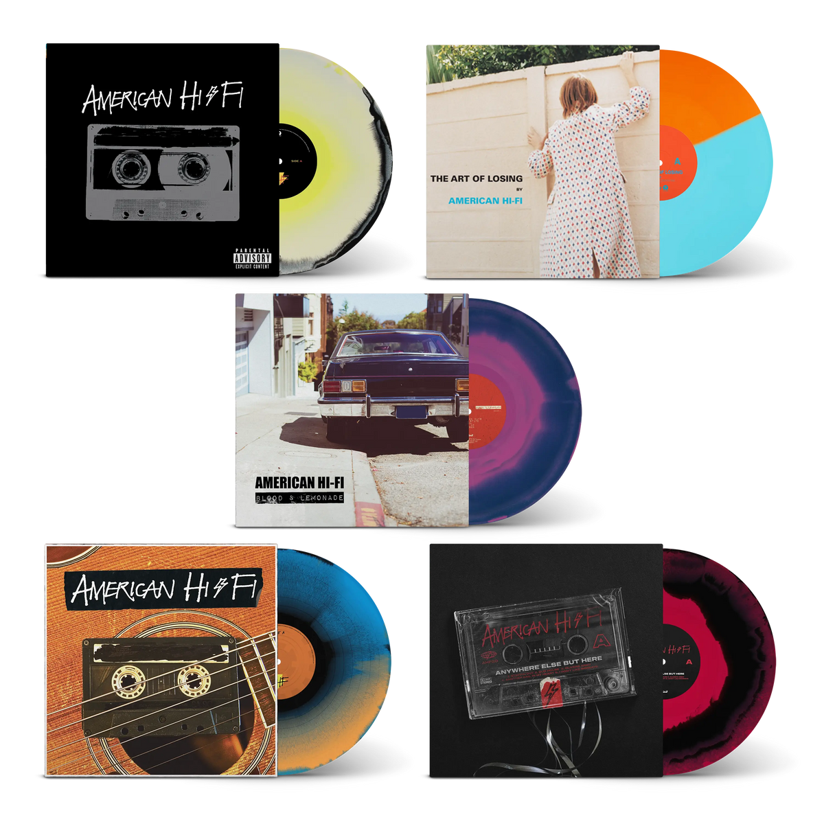 American Hi-Fi Complete Vinyl Bundle