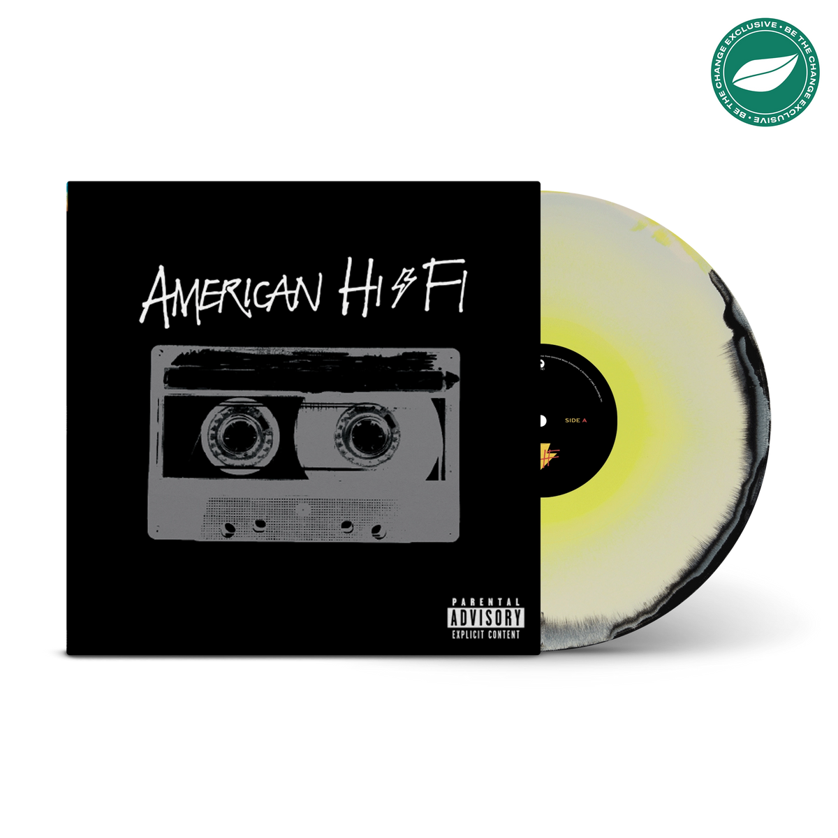 American Hi-Fi Bone, Sunshine & Black Tri-coloured A/B Side LP