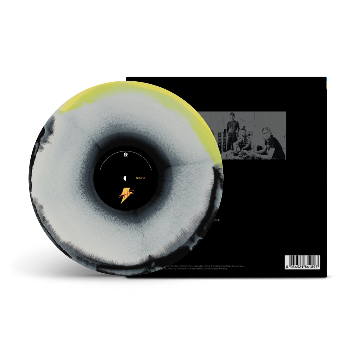 American Hi-Fi Bone, Sunshine & Black Tri-coloured A/B Side LP