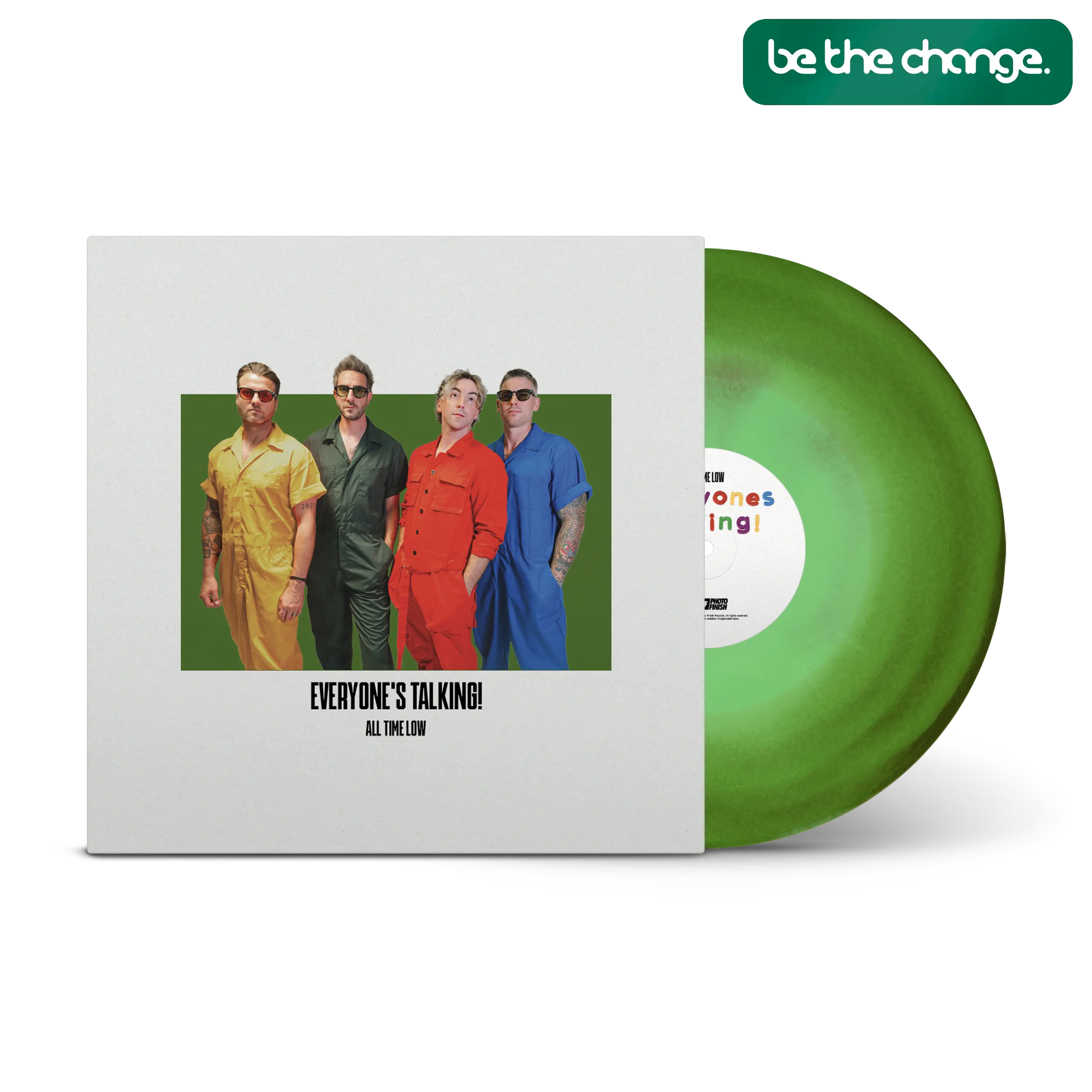 Everyone's Talking! Transparent Swamp Green & Opaque Green A/B