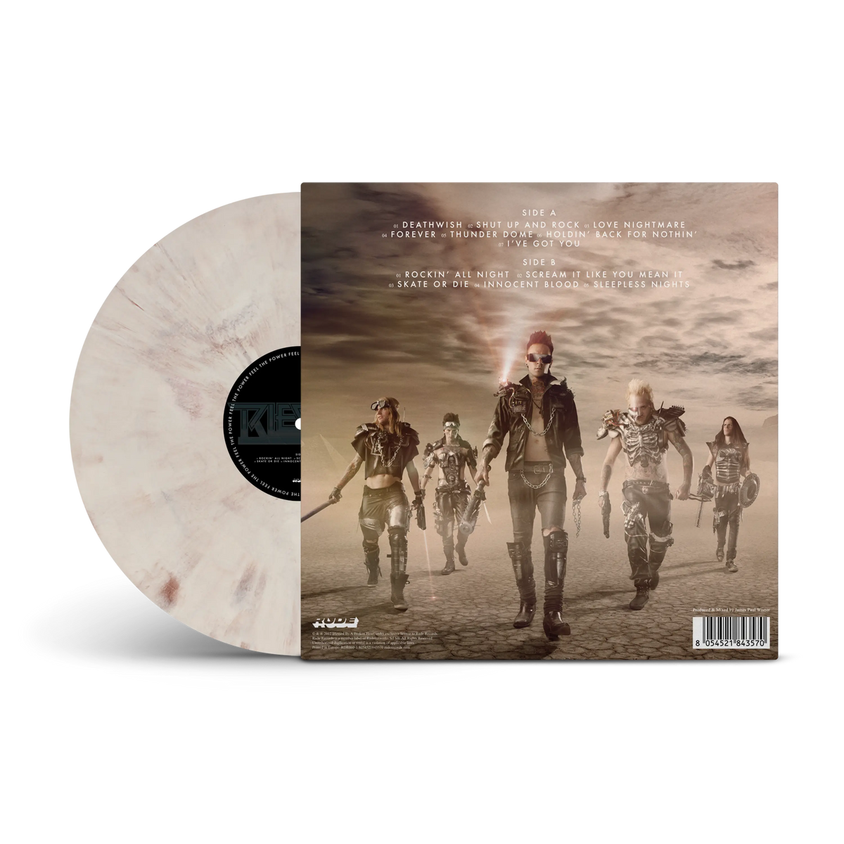 Feel The Power Bone, Brown & Beer Marble LP