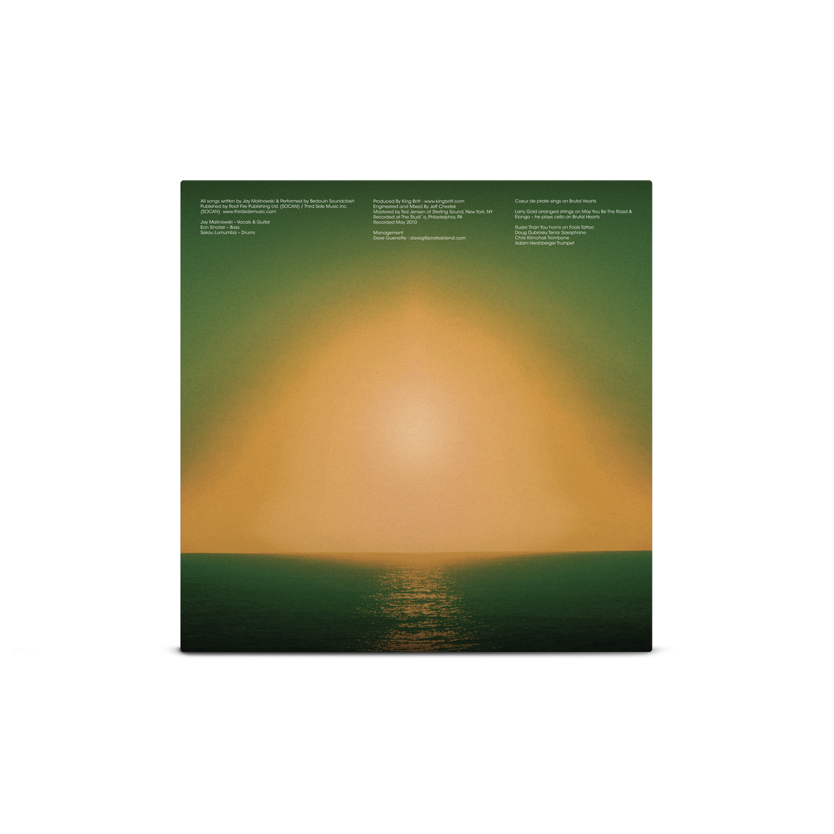 Light The Horizon Clear & Orange Crush Cloudy LP