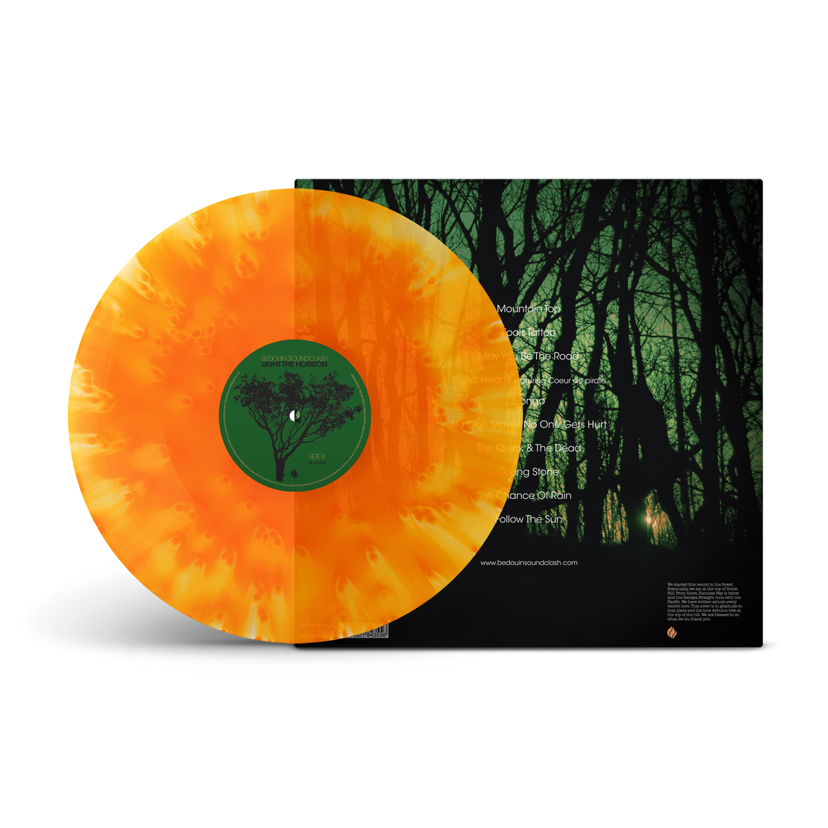 Light The Horizon Clear & Orange Crush Cloudy LP