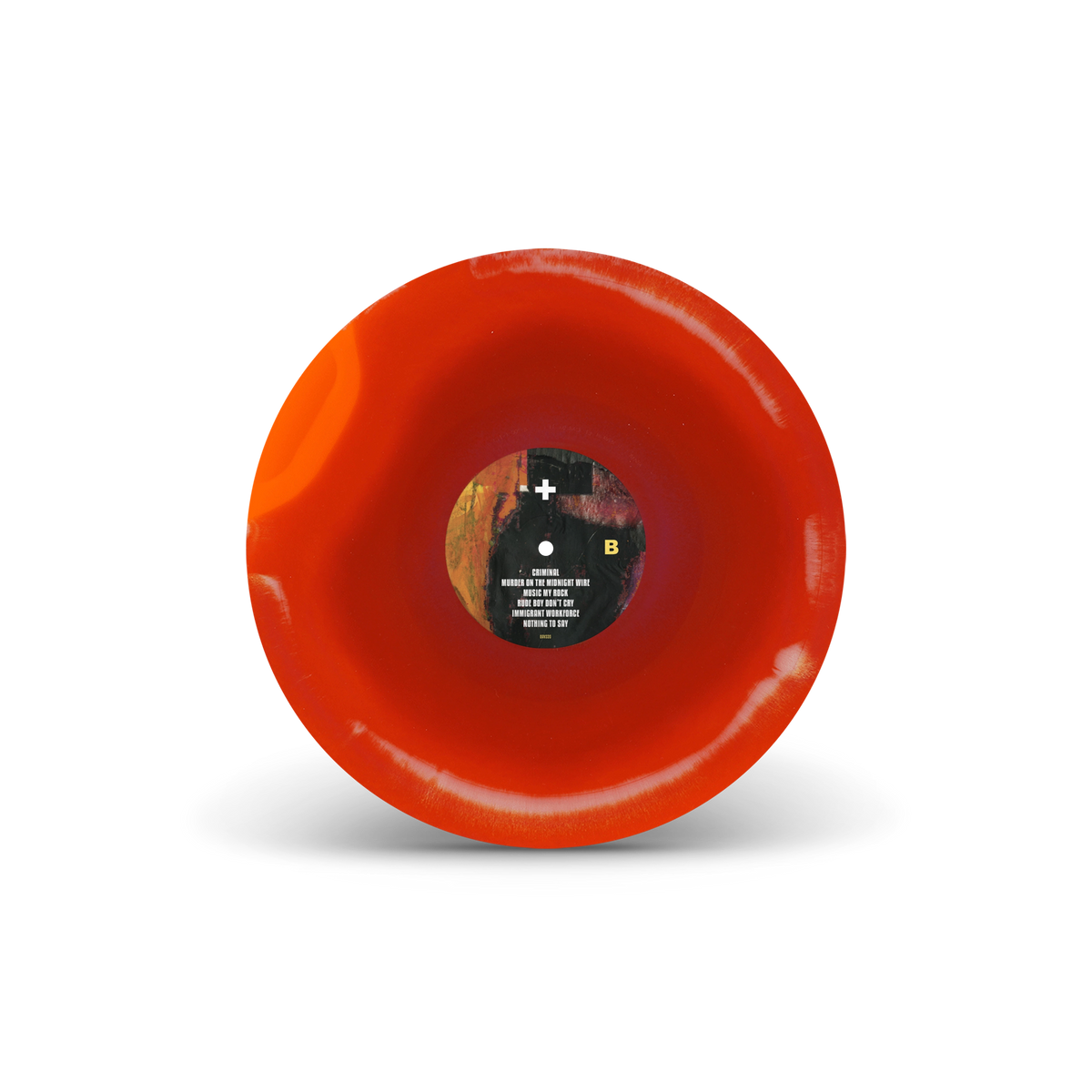 Sounding A Mosaic White, Orange Crush & Grimage Purple Tri-Coloured A/B Side LP