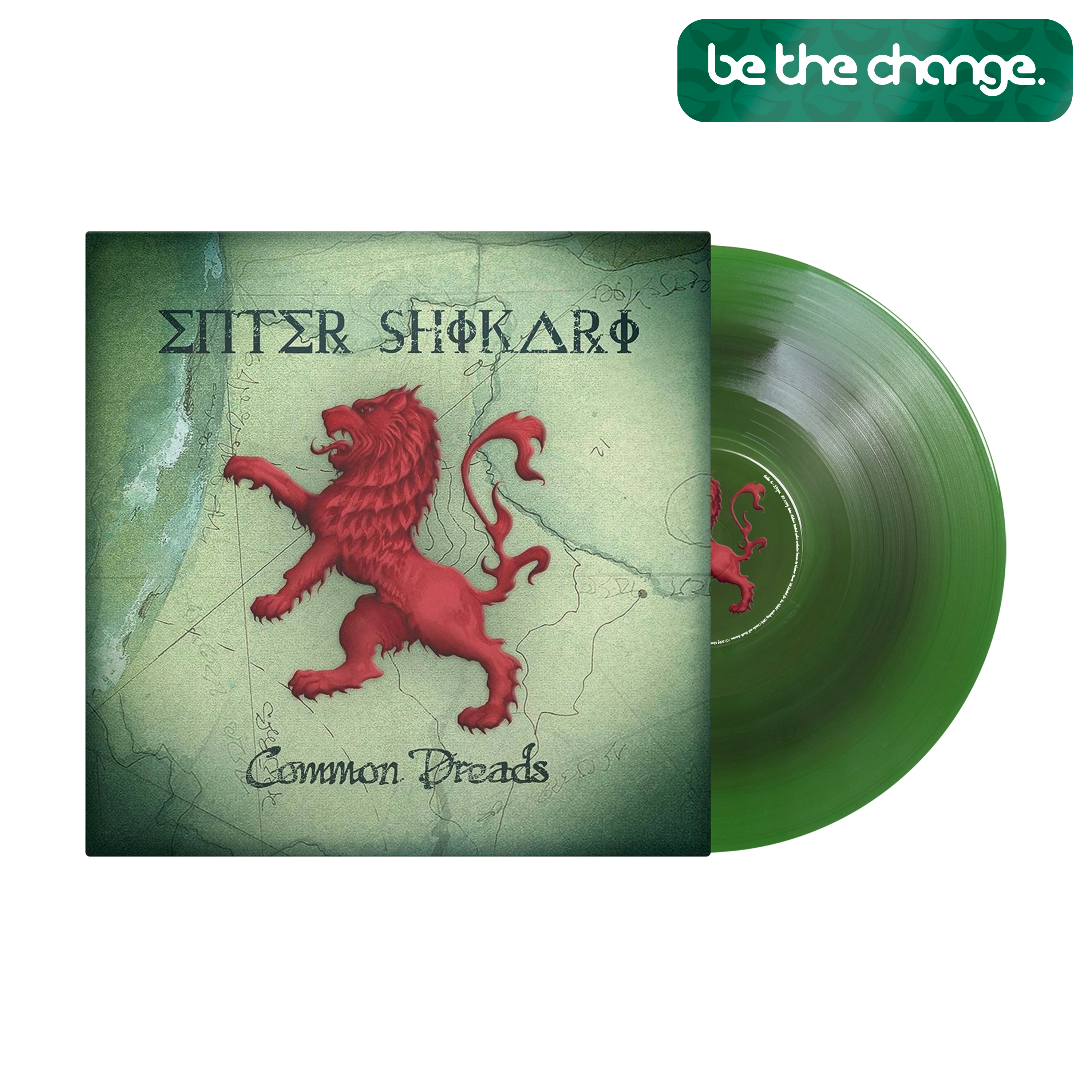 Common Dreads Green & Black Nebula LP – Rude Records Shop