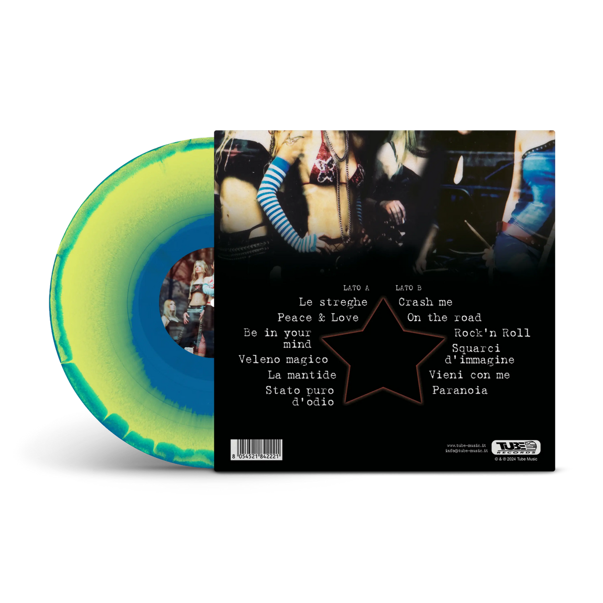 Crash Me (Vinile A Side/B Side Blu & Giallo)