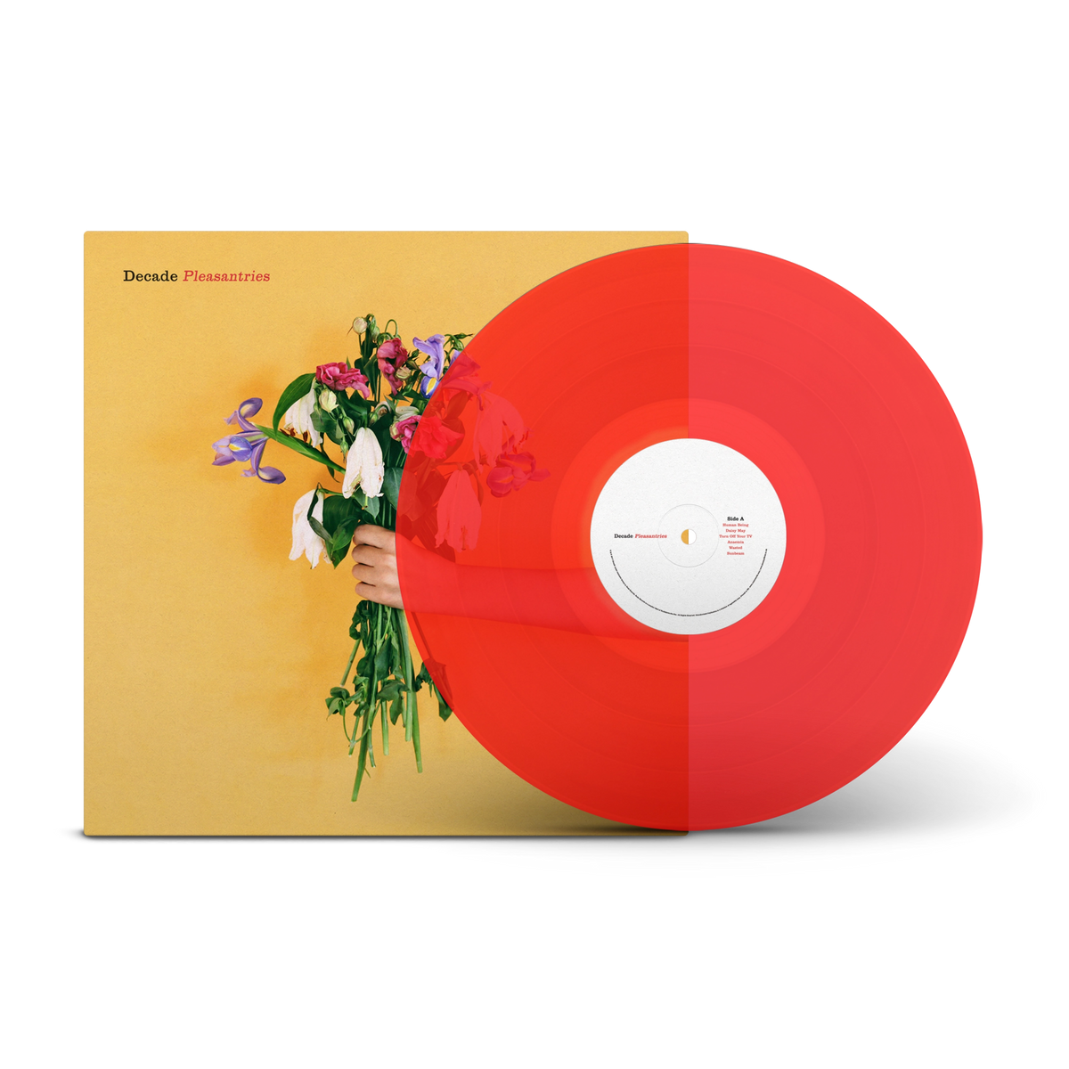 Pleasantries Transparent Red LP
