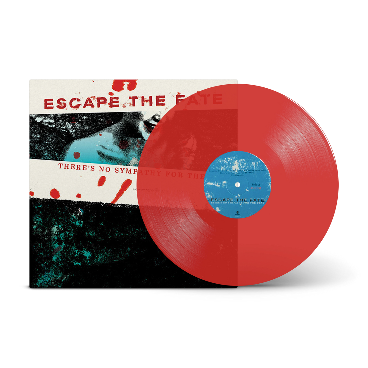There's No Sympathy For The Dead Ruby Red Transparent LP