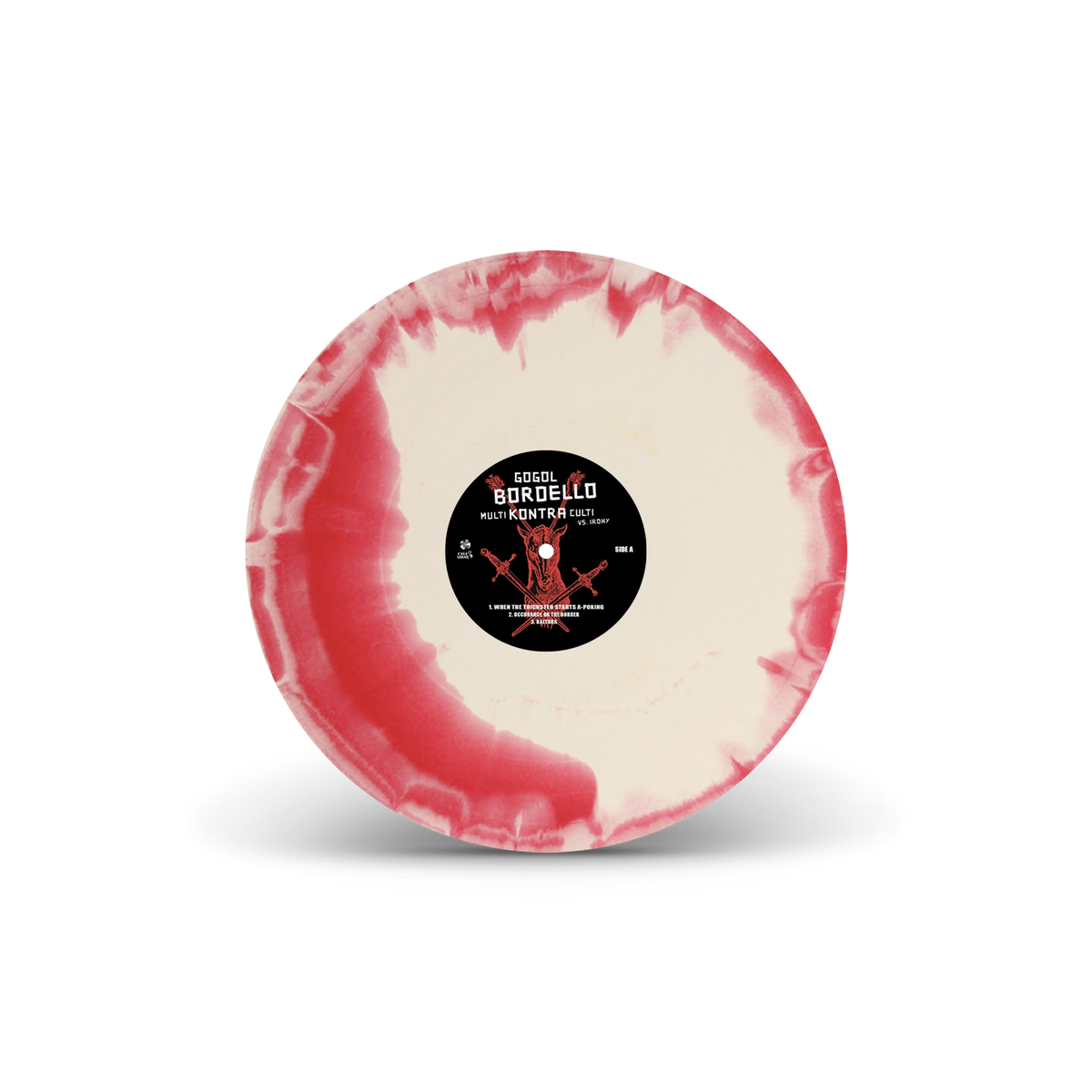 Multi Kontra Culti vs. Irony Red & White A Side / B Side Double LP