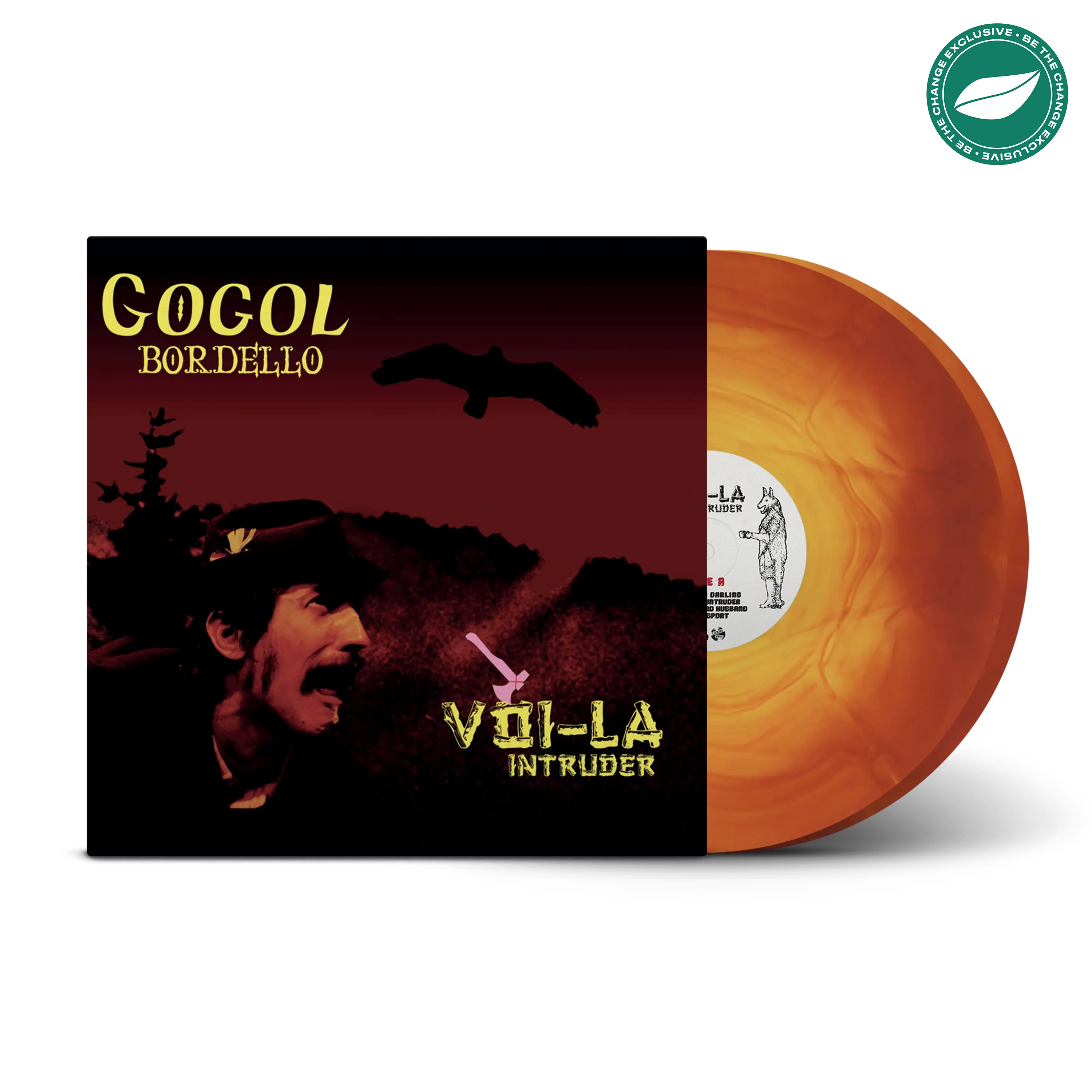 Voi-La Intruder Transparent Yellow & Oxblood Galaxy Double LP