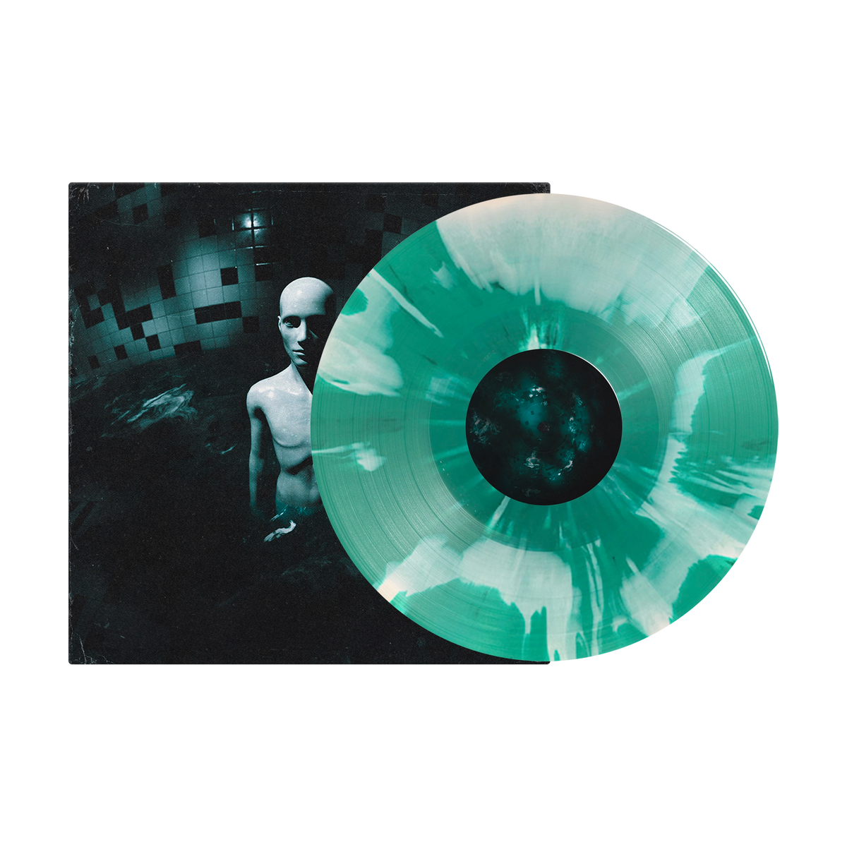 Who Are You When No One Is Watching? Turquoise & White Sunburst LP