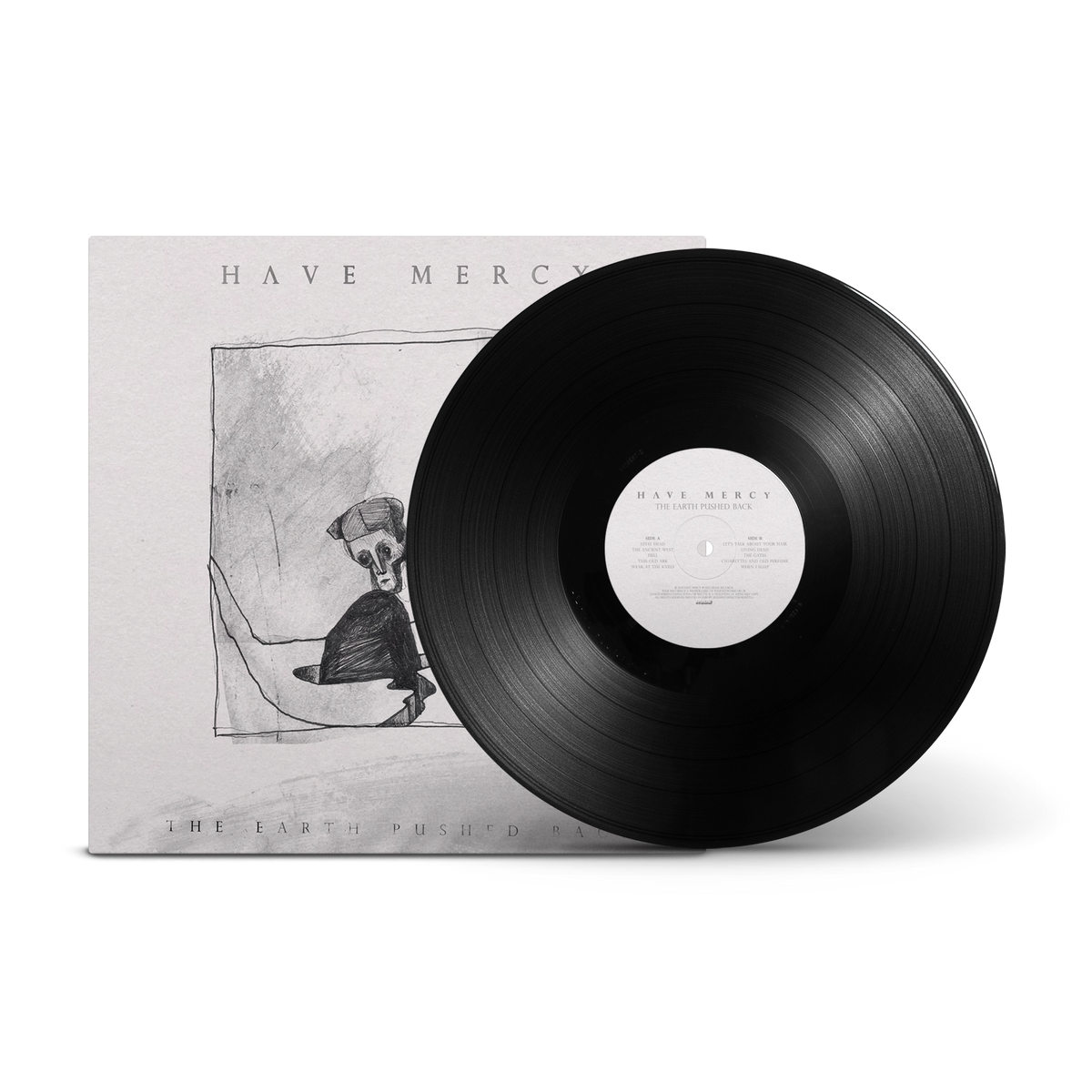 The Earth Pushed Back Black LP