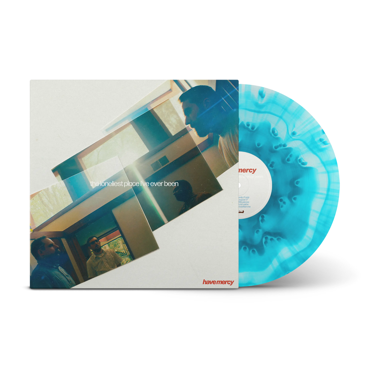 the loneliest place i've ever been Ultra Clear & Sea Blue Cloudy LP