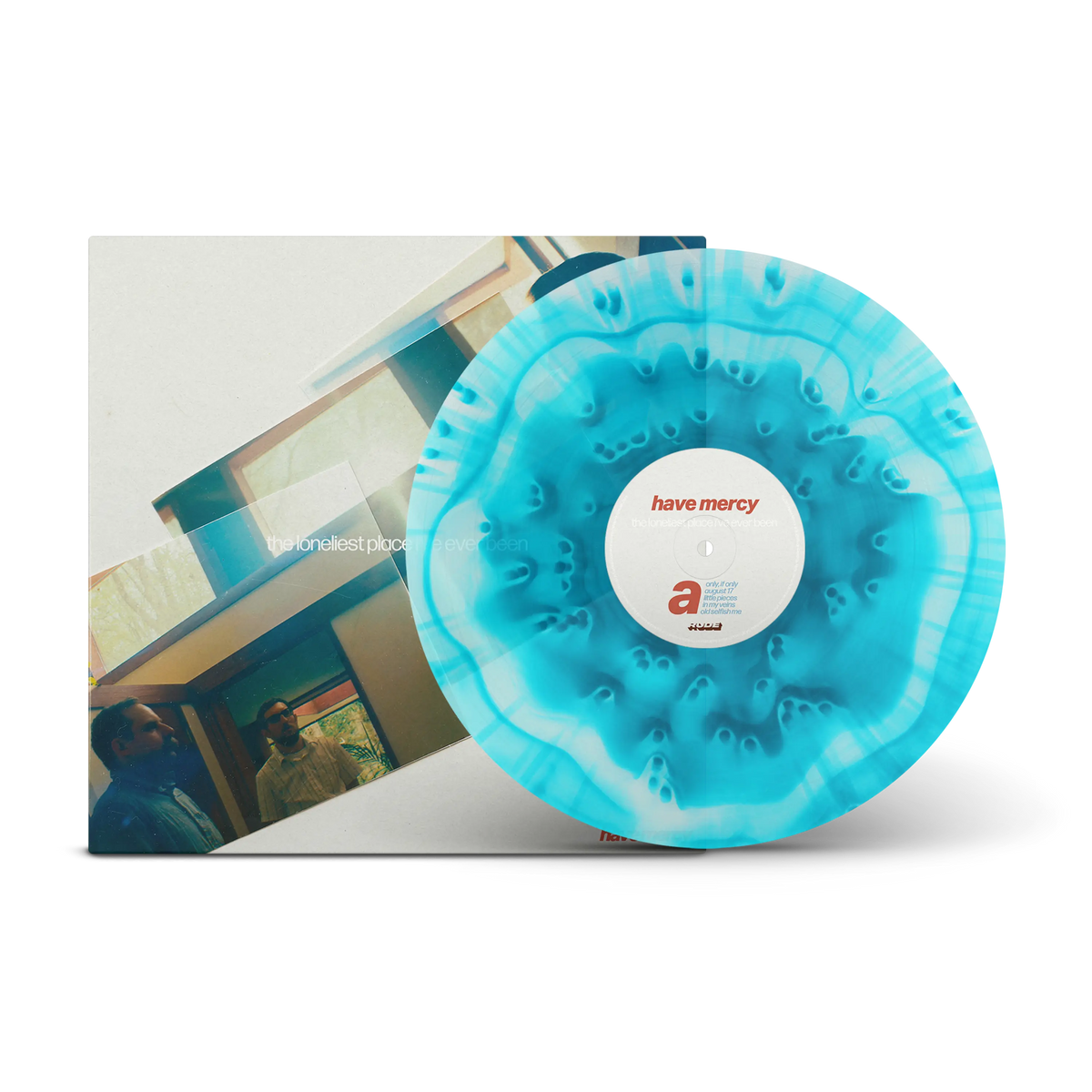 the loneliest place i've ever been Ultra Clear & Sea Blue Cloudy LP