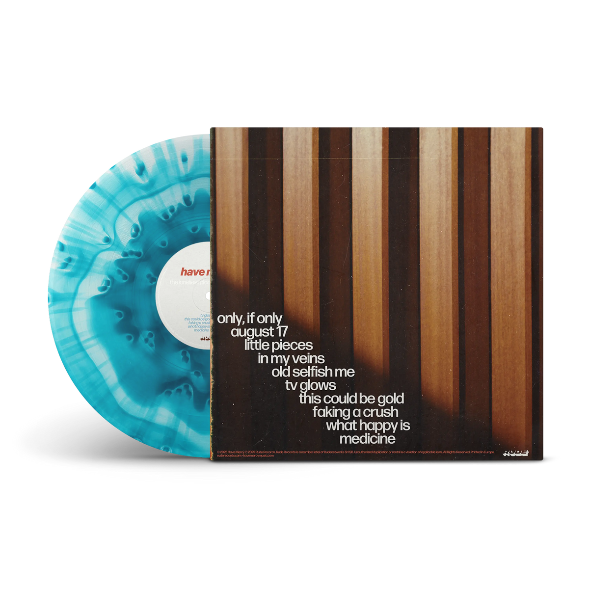 the loneliest place i've ever been Ultra Clear & Sea Blue Cloudy LP