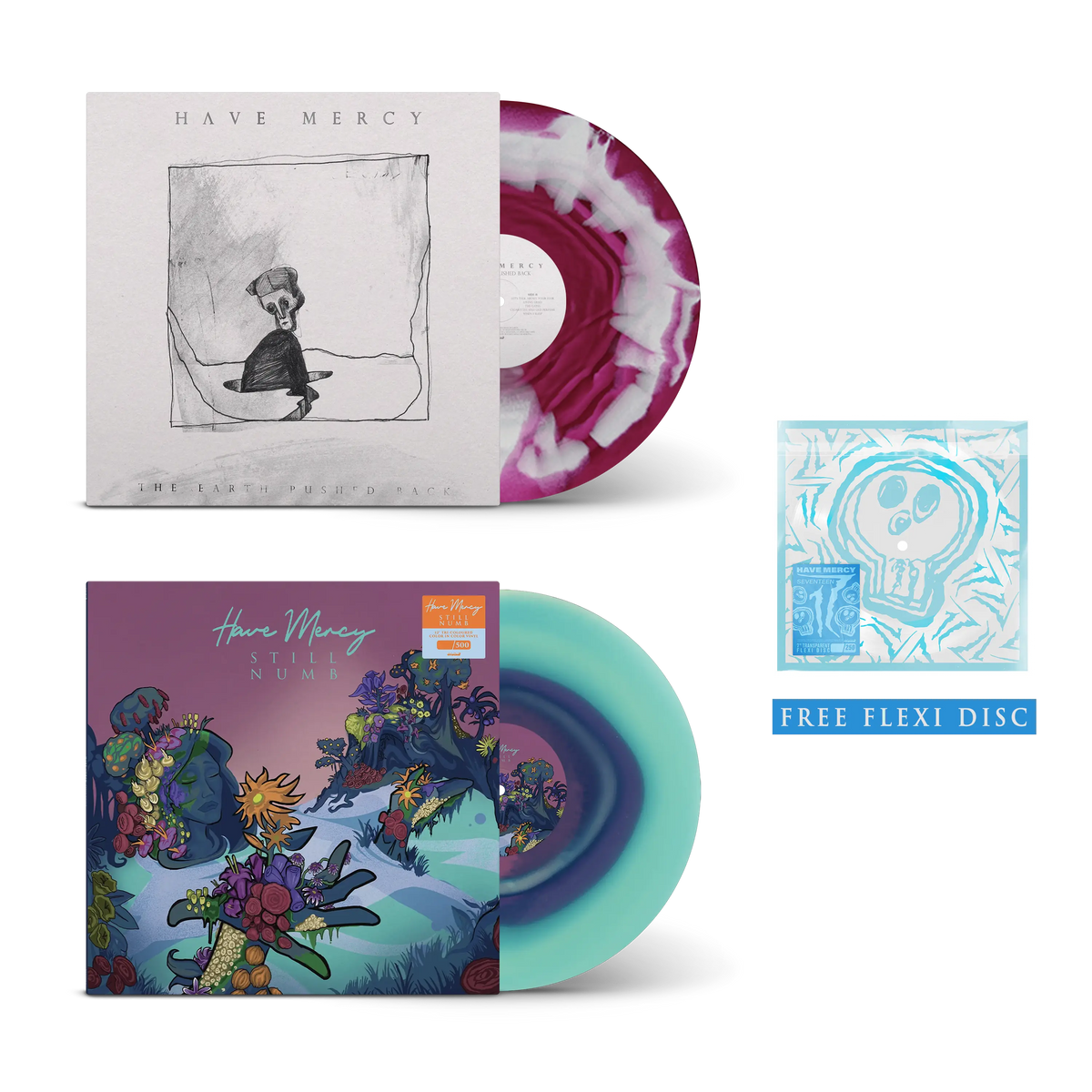 Have Mercy Vinyl Bundle with FREE Seventeen 7" Flexi