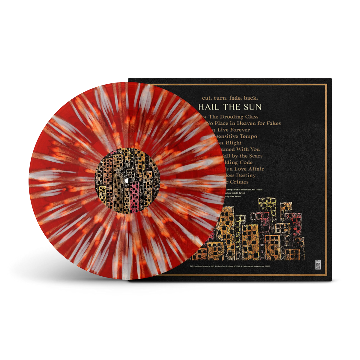cut. turn. fade. back Red, Black, Dahlia Insomnia LP