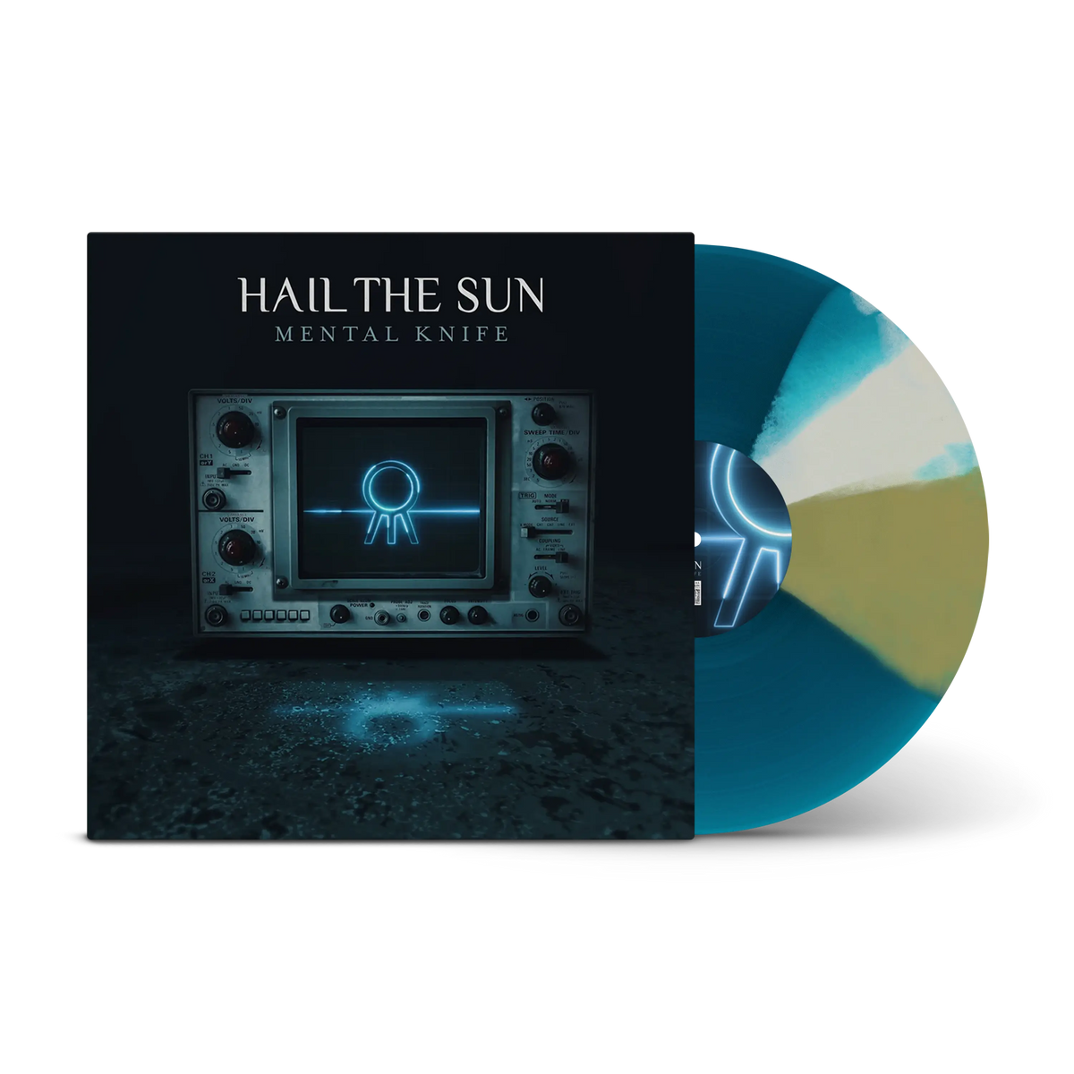 Mental Knife Gold, Bone & Blue Twister LP