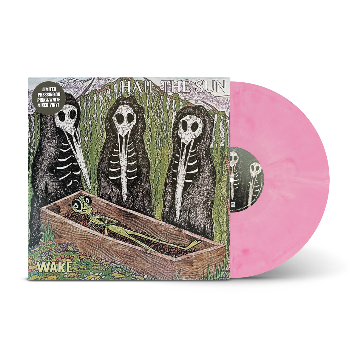 Wake Pink & White Mixed LP