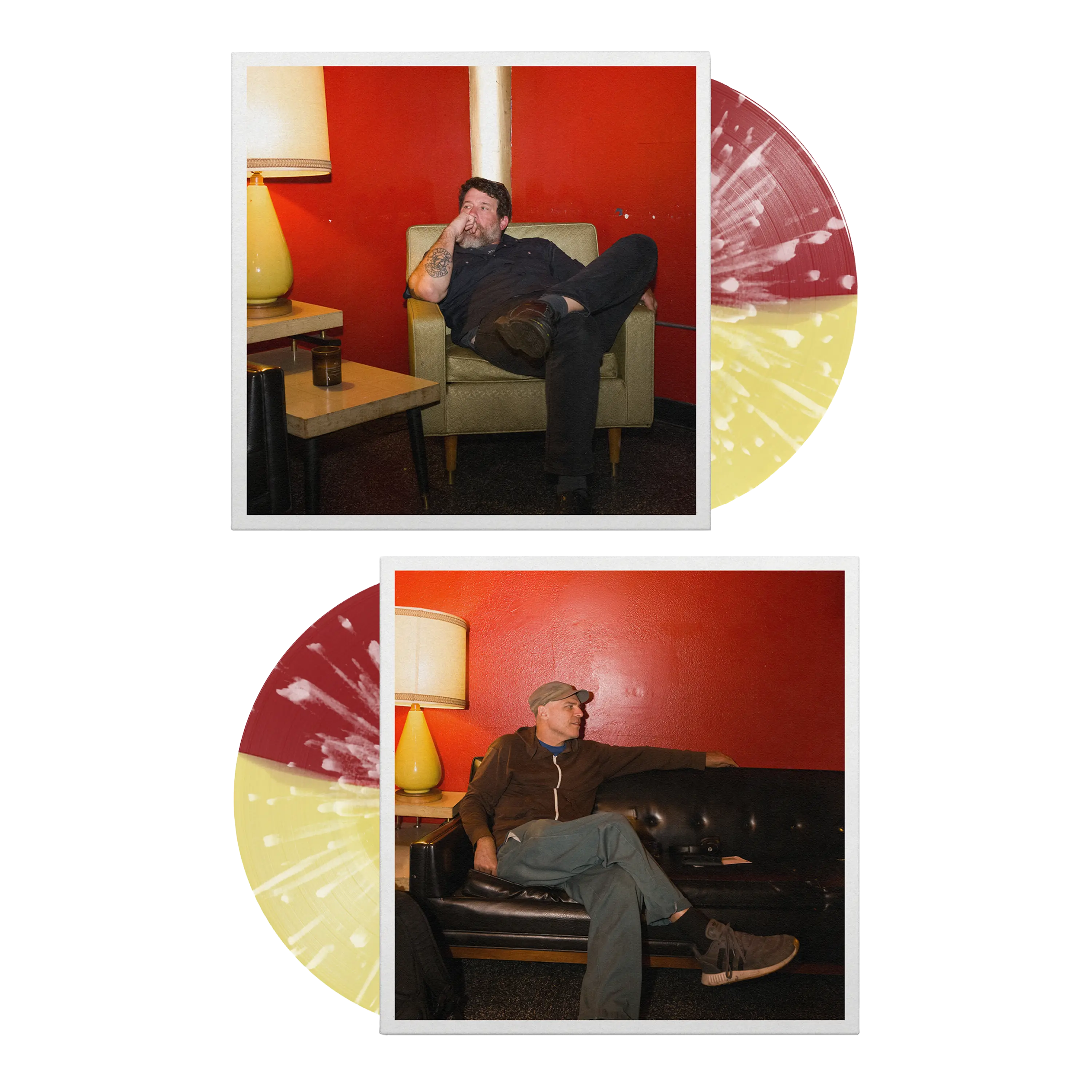 邦楽 Crystal lake / CLEAVE SPLIT CD Split EP Ivory & Red Split w/ White Splatter LP – Rude Records Shop