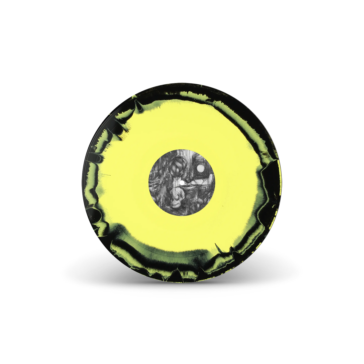The Earth Pushed Back Yellow & Black Sunburst LP