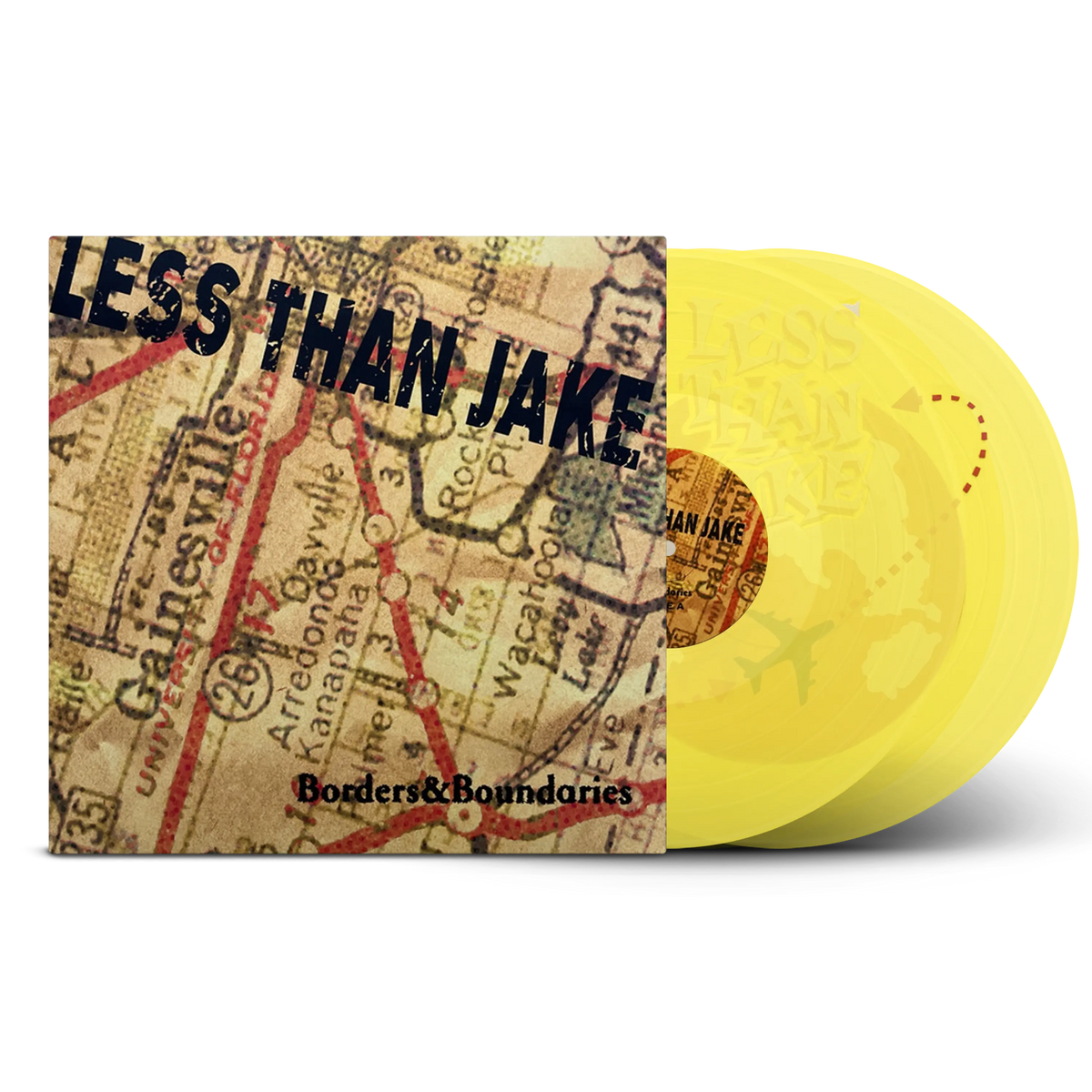 Borders & Boundaries (25th Anniversary) Transparent Yellow Double LP