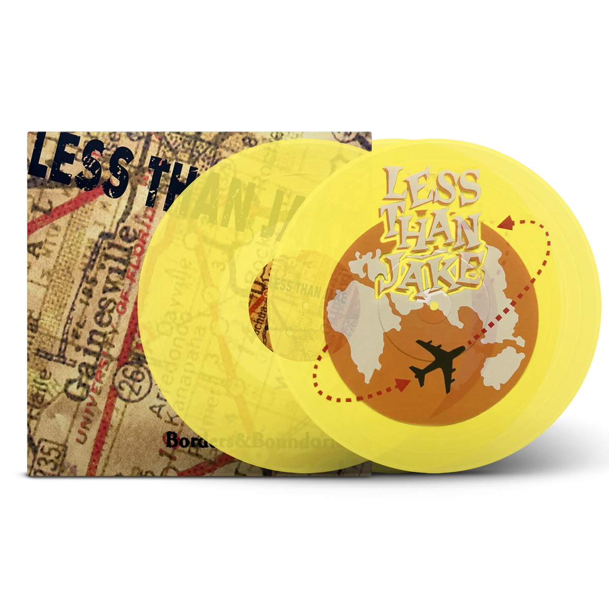 Borders & Boundaries (25th Anniversary) Transparent Yellow Double LP