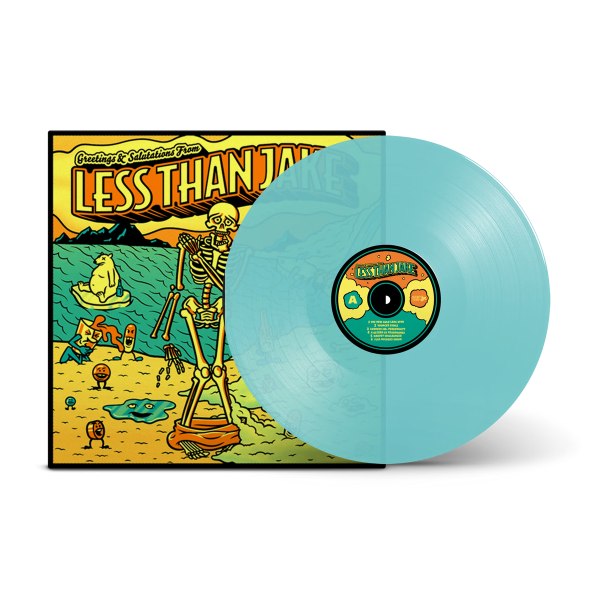 Greetings & Salutations Aquamarine LP