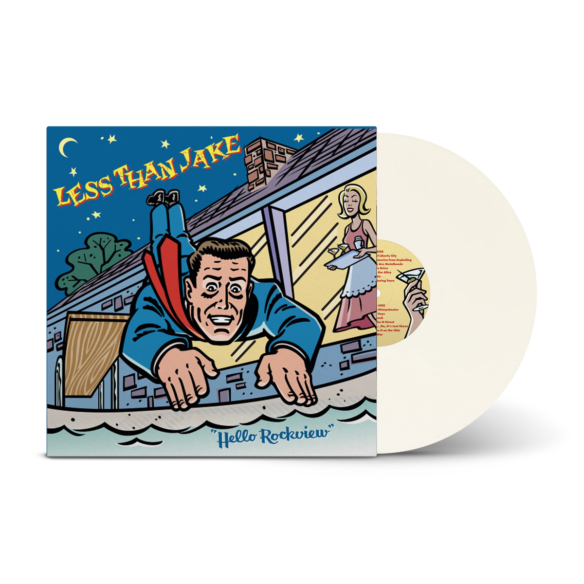 Hello Rockview Opaque White LP