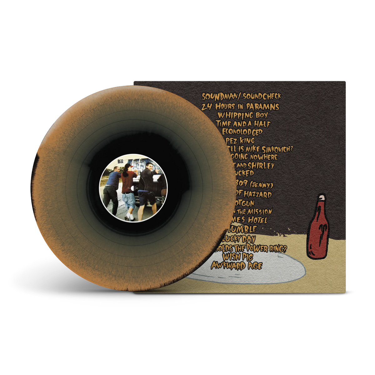 Losers, Kings, And Things We Don't Understand White, Orange & Black Tri-Coloured A/B Side LP (Forever Version)