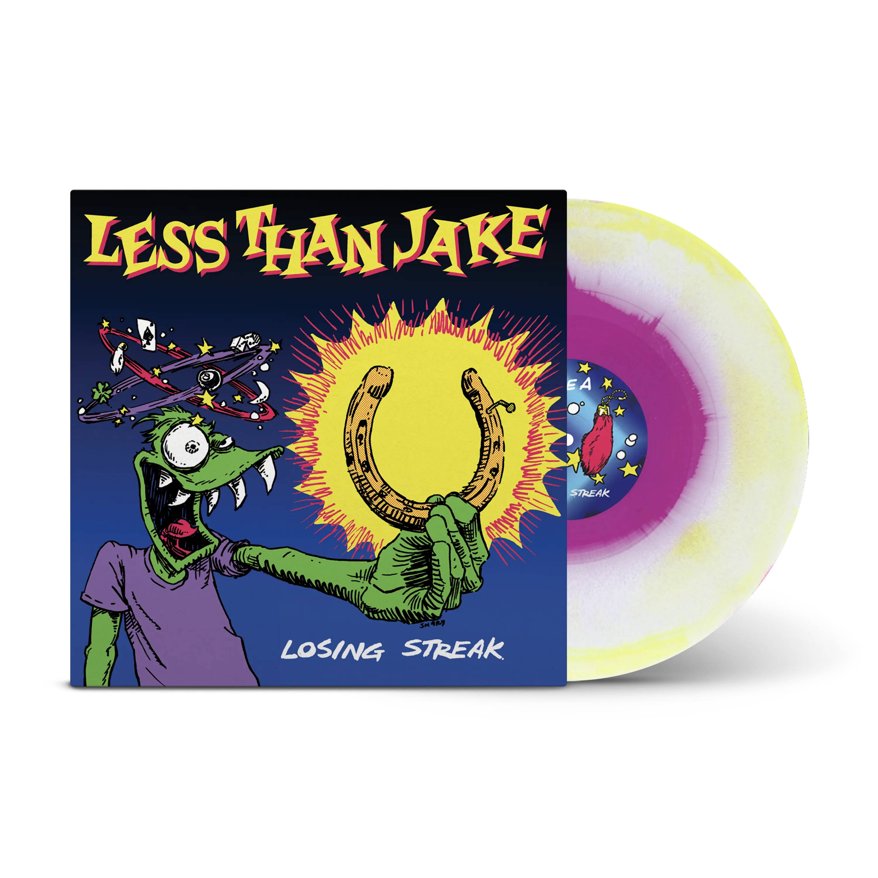 Losing Streak Grimage Purple, White & Sunshine Tri-Coloured A/B