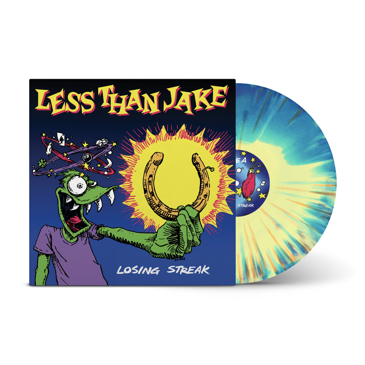 Losing Streak (Forever Version) Tri-Color Purple, Yellow & Blue LP
