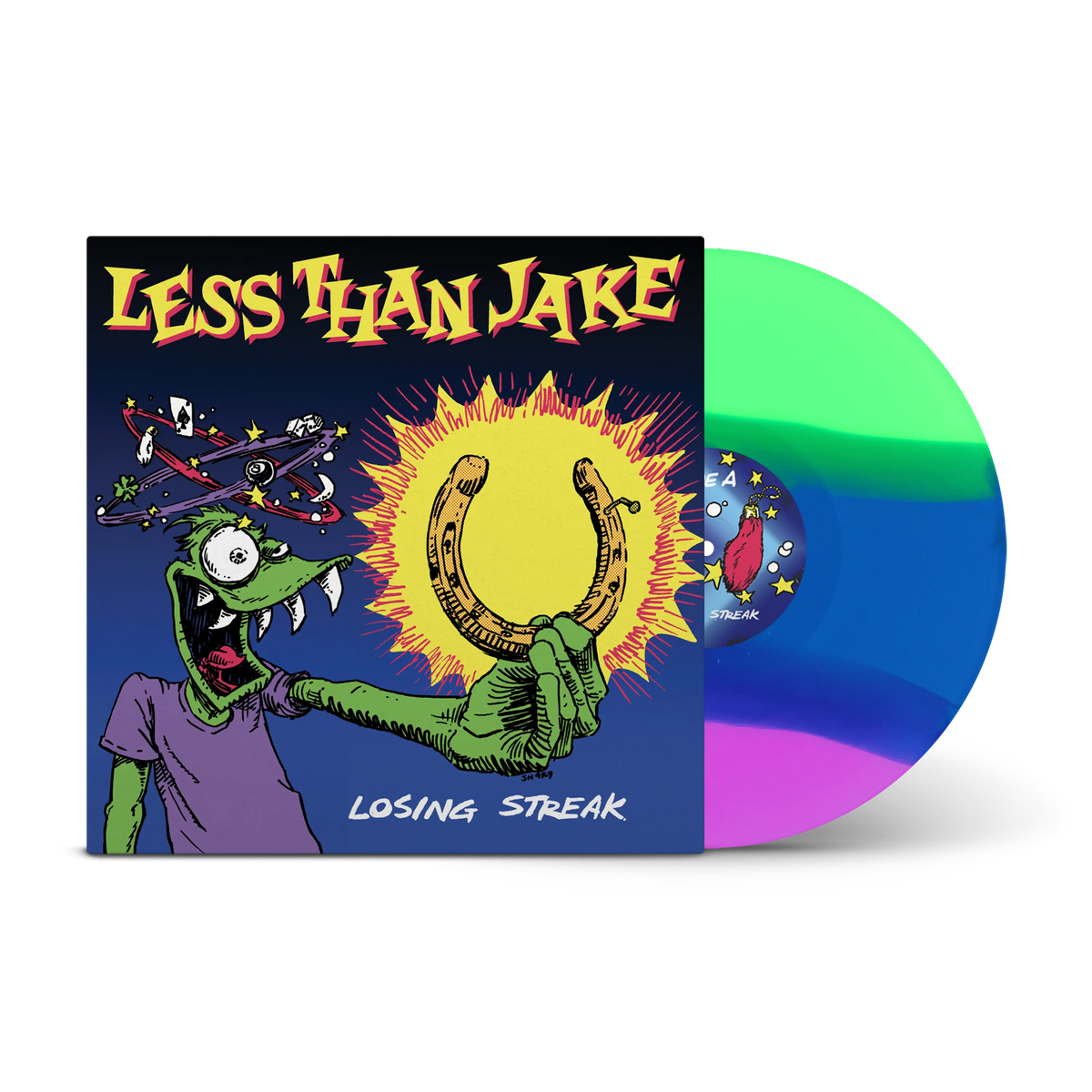 Losing Streak Three Stripes LP w/ Slipmat