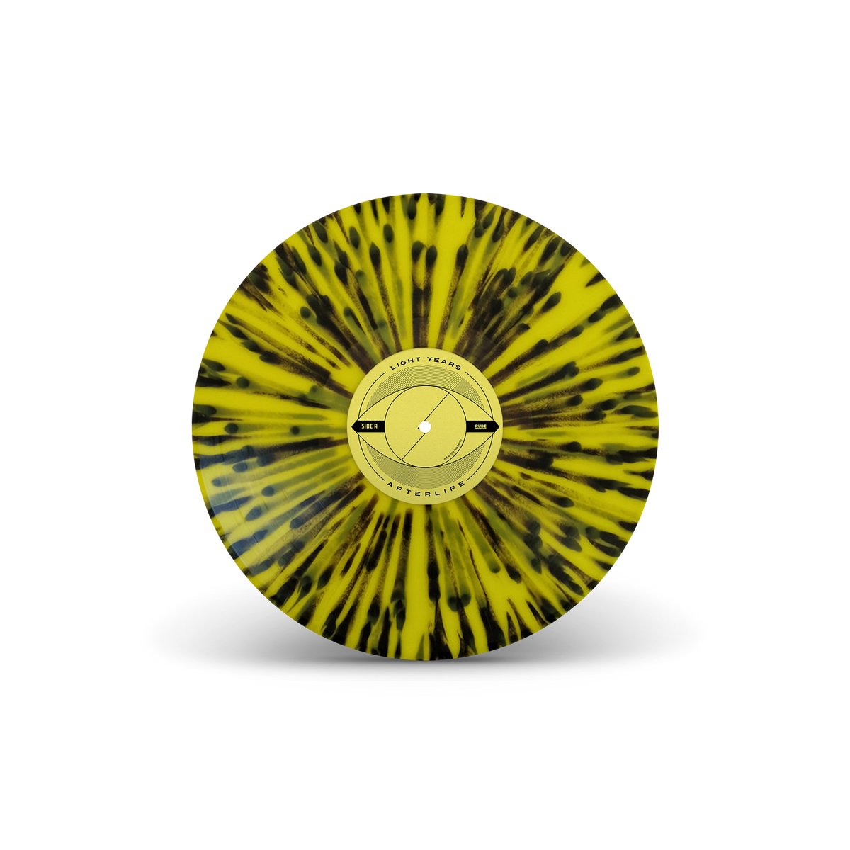 Afterlife Yellow with Black Splatter LP