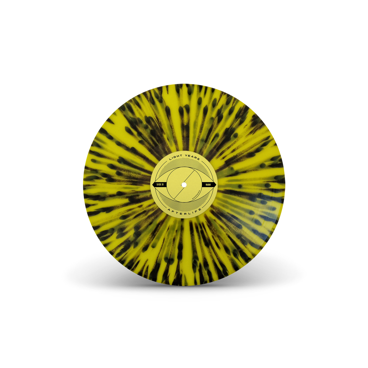 Afterlife Yellow with Black Splatter LP