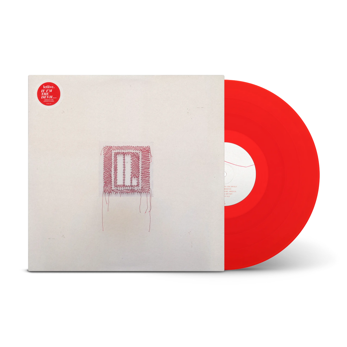 If I'm The Devil... Transparent Red LP