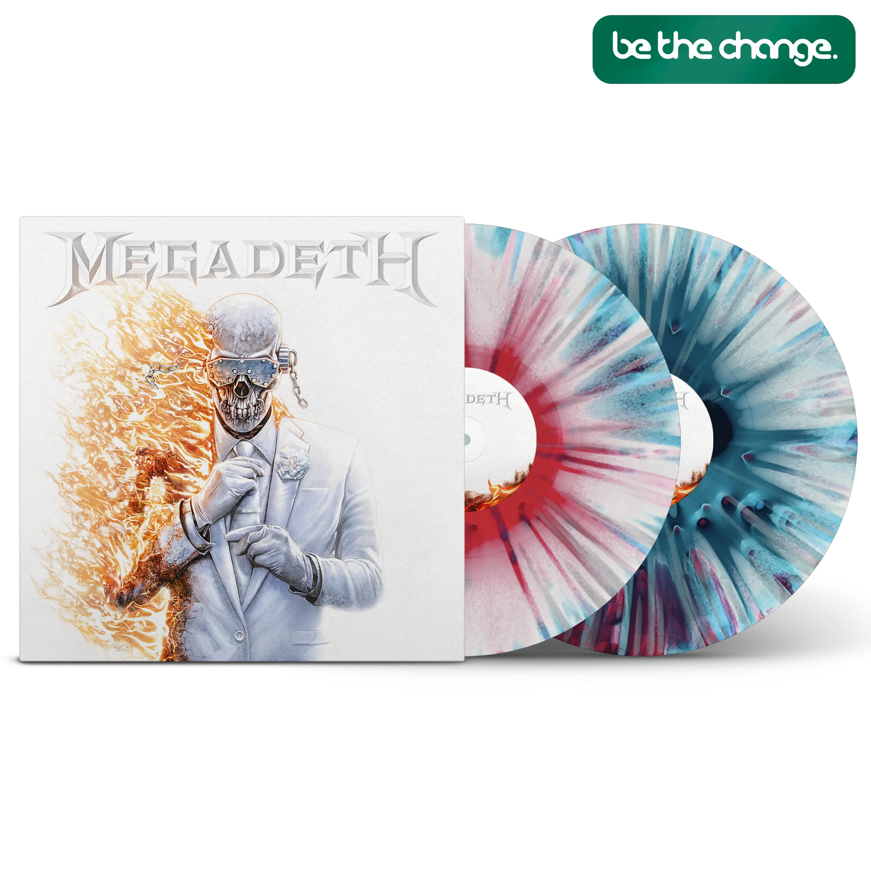 Megadeth Hot Sea Tri-Coloured Double LP – Rude Records Shop