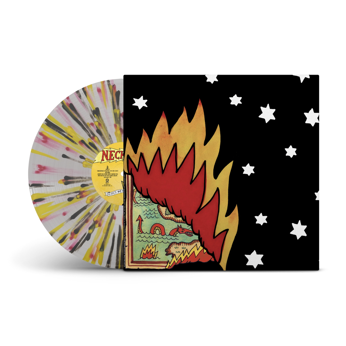 Life's Not Out To Get You (10 Years Anniversary) Clear with Yellow, Red & Black Splatter LP