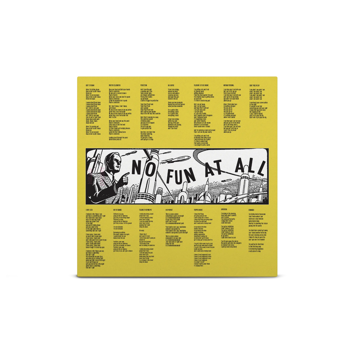 Out Of Bounds Red Sunshine A/B Side with Alternate Artwork LP