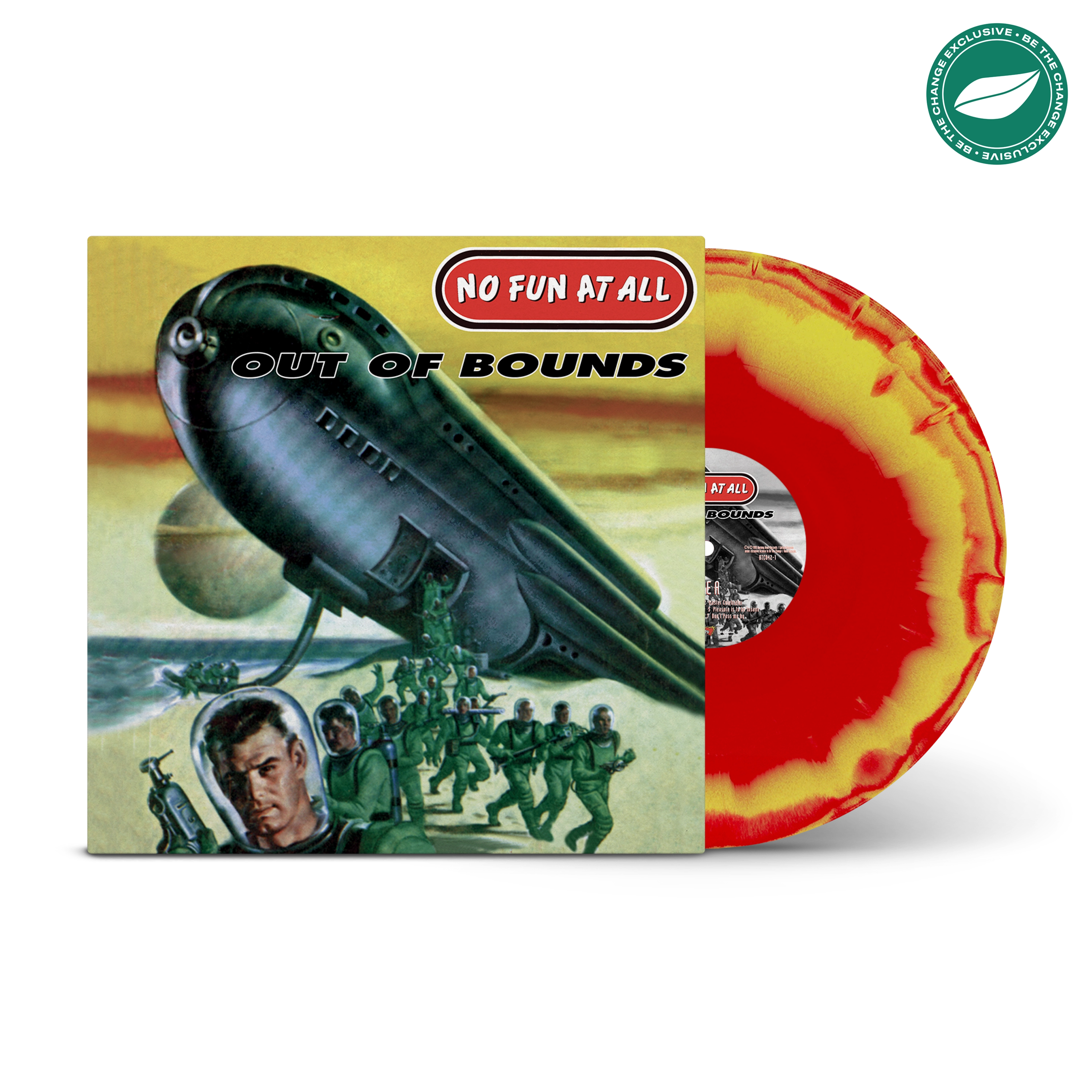 Out Of Bounds Red Sunshine A/B Side with Alternate Artwork LP
