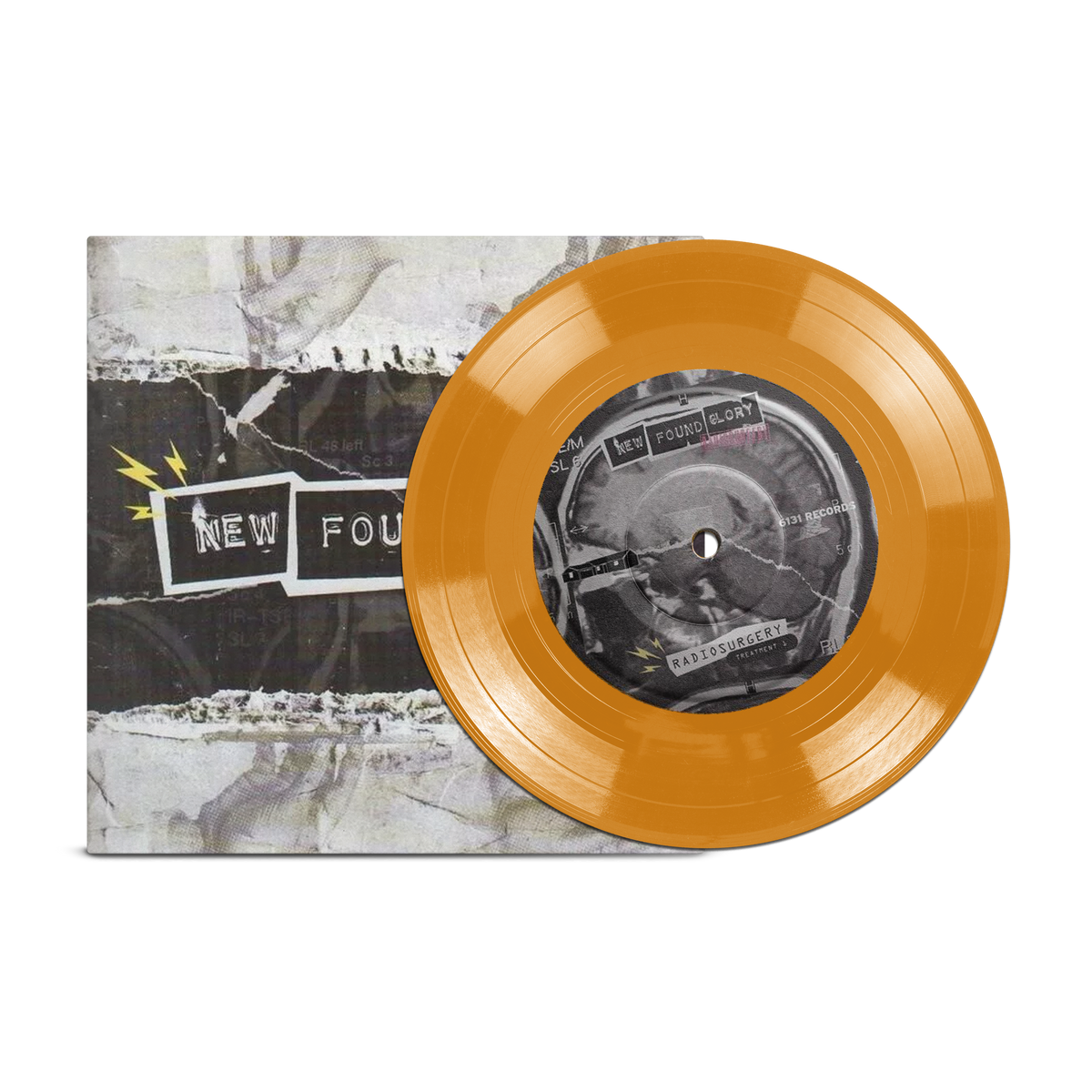 Radiosurgery Single Solid Orange 7" LP