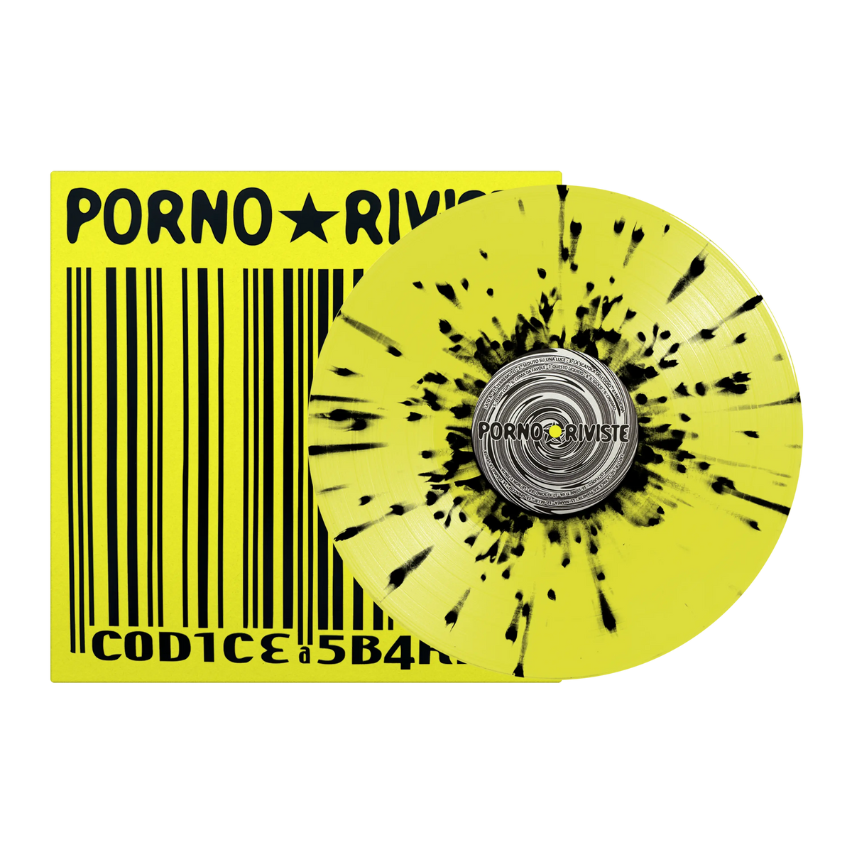 Codice A Sbarre (Vinile Splatter Giallo & Nero)