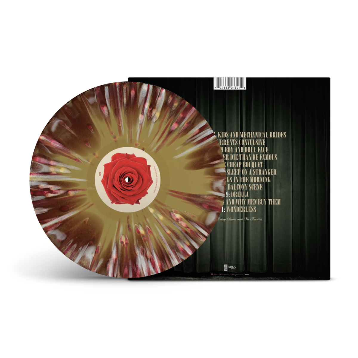 A Flair For The Dramatic Solid Gold, Brown & Bone Tri-Coloured LP