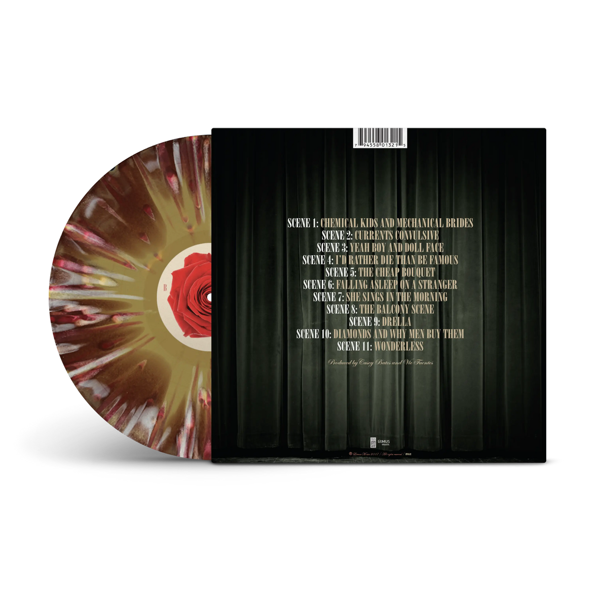 A Flair For The Dramatic Solid Gold, Brown & Bone Tri-Coloured LP