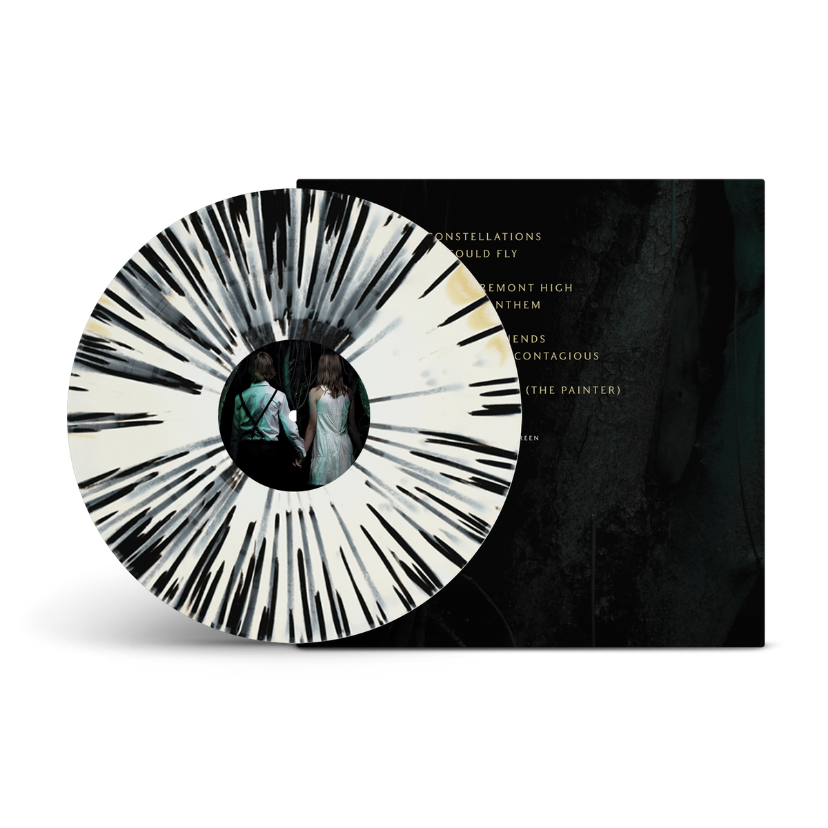 Selfish Machines Gold & Bone with Black Splatter LP