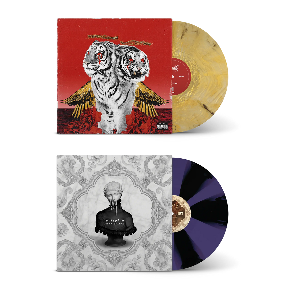 Polyphia Metallic Gold Vinyl Bundle