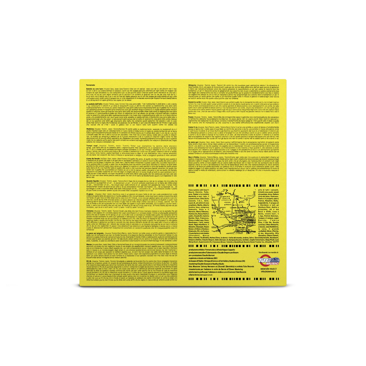 Codice A Sbarre (Vinile Tri-color Giallo, Rosa & Nero)