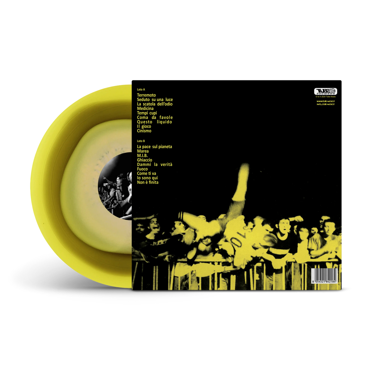 Codice A Sbarre (Vinile Tri-color Giallo, Rosa & Nero)